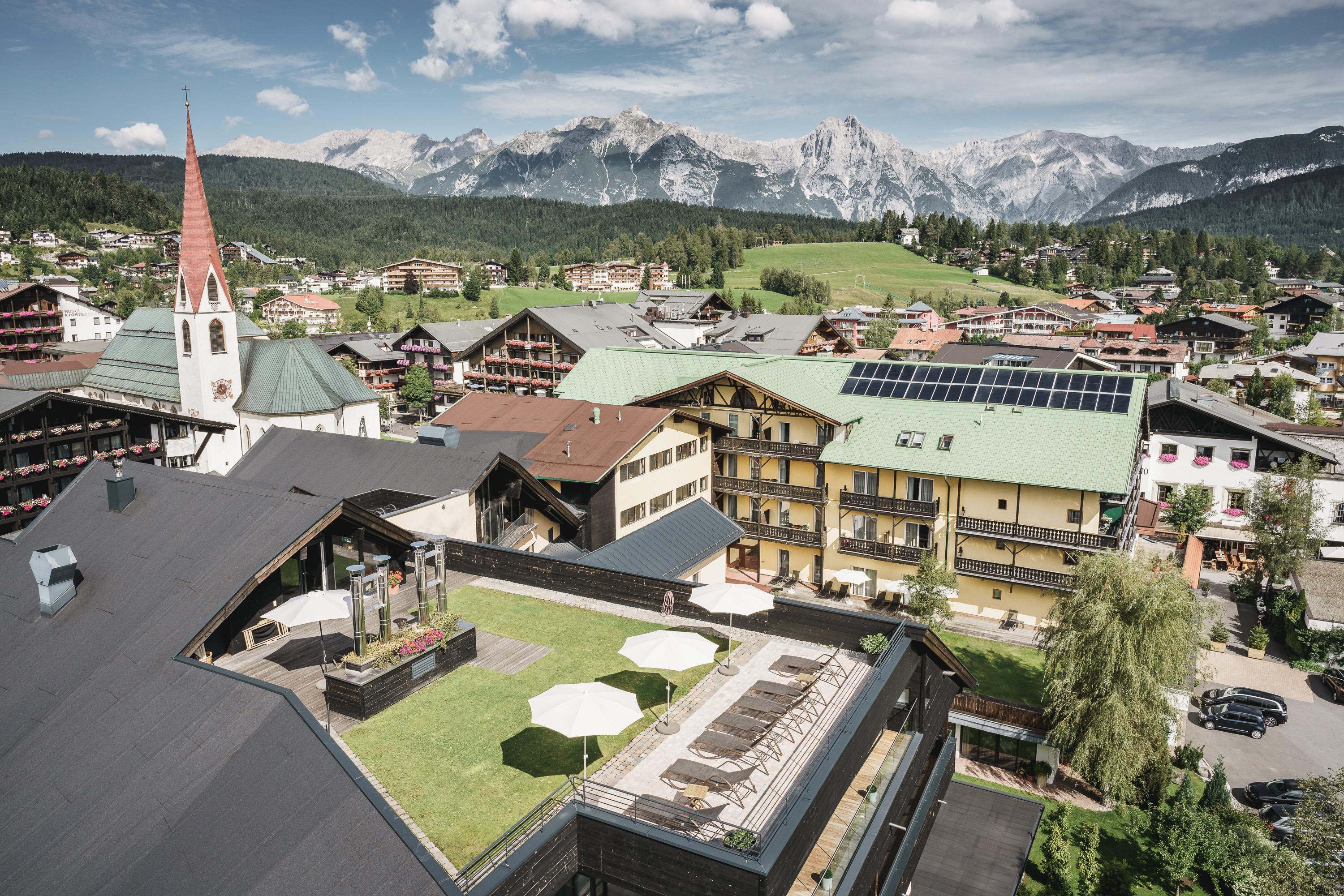 Post Seefeld - Wellnesshotel Tirol เซเฟลด์ อิน ทิโรล ภายนอก รูปภาพ